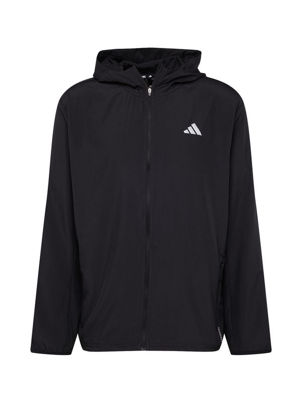 ADIDAS PERFORMANCE ADIDAS PERFORMANCE Sportska jakna 'Run it'  crna / bijela