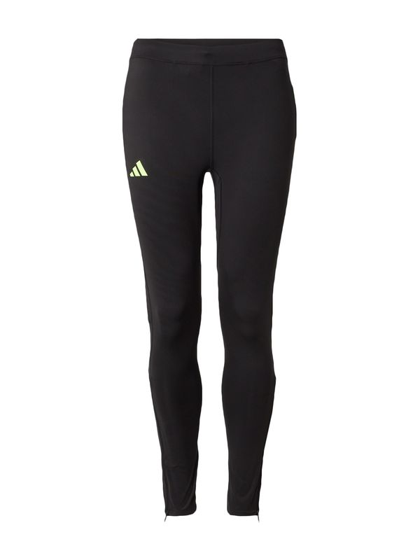 ADIDAS PERFORMANCE ADIDAS PERFORMANCE Sportske hlače 'Adizero'  svijetlozelena / crna
