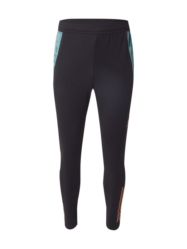 ADIDAS PERFORMANCE ADIDAS PERFORMANCE Sportske hlače  cijan plava / marelica / crna / bijela