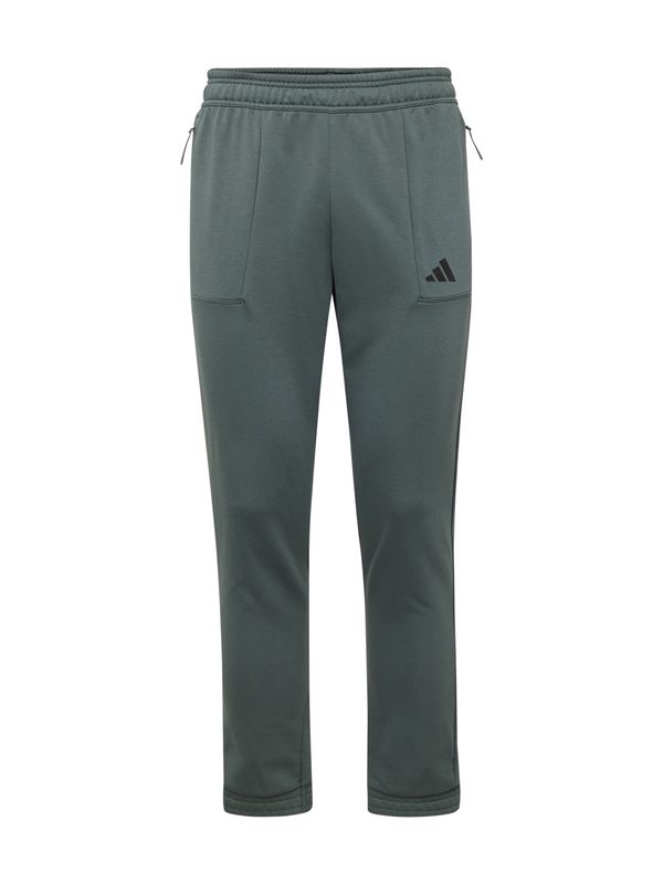 ADIDAS PERFORMANCE ADIDAS PERFORMANCE Sportske hlače 'Pump'  tamno zelena / crna