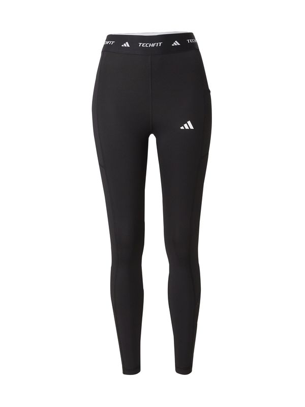 ADIDAS PERFORMANCE ADIDAS PERFORMANCE Sportske hlače 'Stash'  crna / bijela