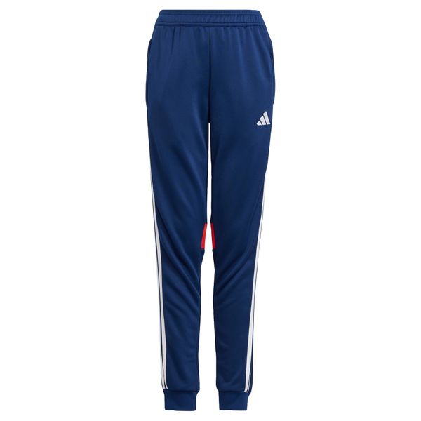 ADIDAS PERFORMANCE ADIDAS PERFORMANCE Sportske hlače 'Tiro 25 Essentials'  tamno plava / krvavo crvena / bijela