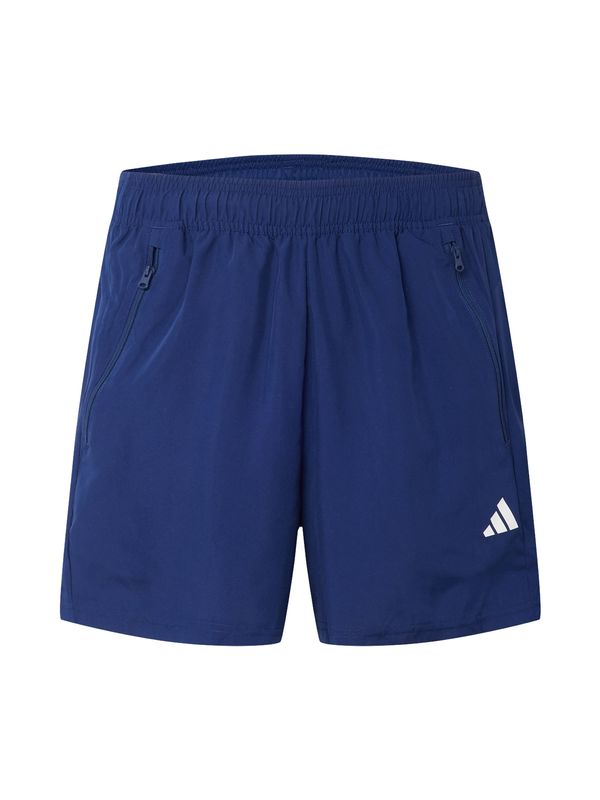 ADIDAS PERFORMANCE ADIDAS PERFORMANCE Sportske hlače 'Train Essentials'  tamno plava / bijela