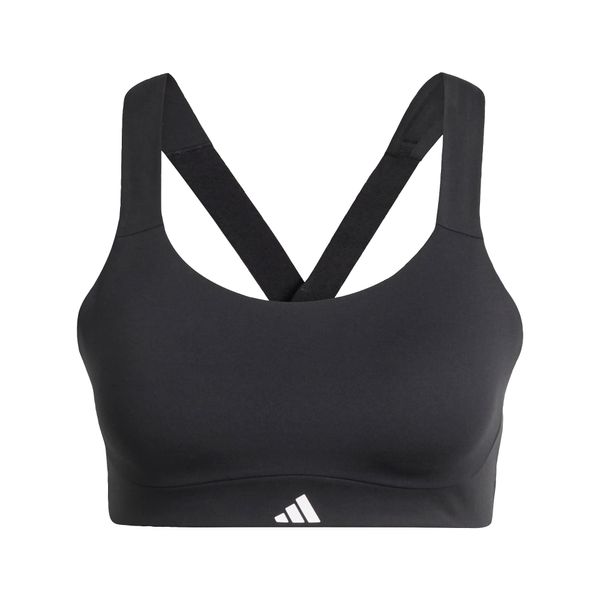 ADIDAS PERFORMANCE ADIDAS PERFORMANCE Sportski grudnjak 'Impact Luxe'  crna / bijela