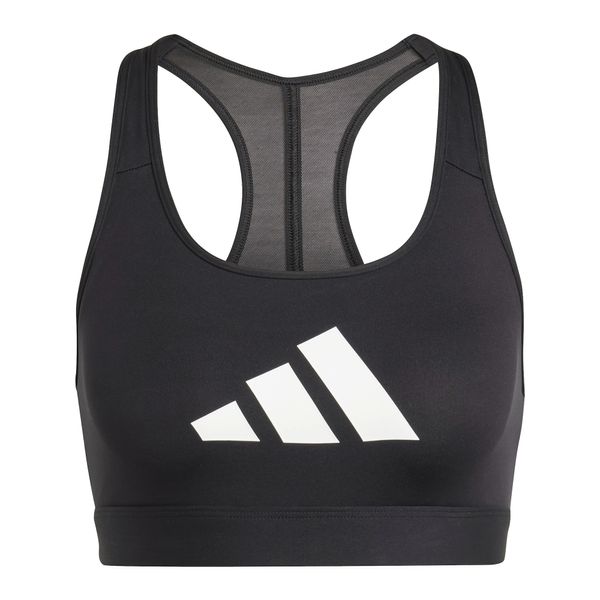 ADIDAS PERFORMANCE ADIDAS PERFORMANCE Sportski grudnjak 'POWER REACT'  crna / bijela