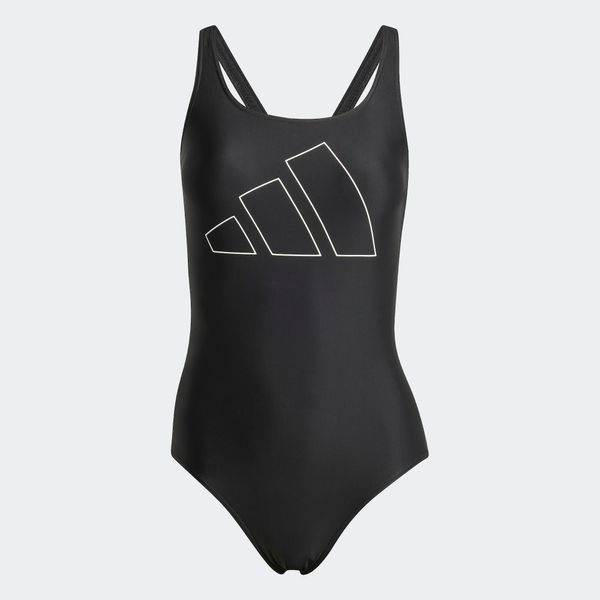 ADIDAS PERFORMANCE ADIDAS PERFORMANCE Sportski kupaći kostim 'Big Bars'  crna / bijela
