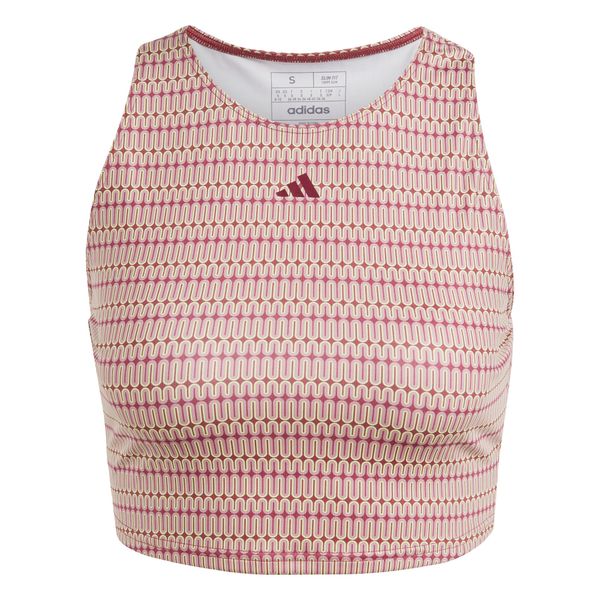 ADIDAS PERFORMANCE ADIDAS PERFORMANCE Sportski top  pijesak / prljavo roza / crvena