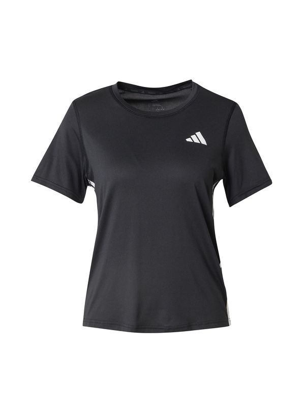 ADIDAS PERFORMANCE ADIDAS PERFORMANCE Tehnička sportska majica '3S'  crna / bijela