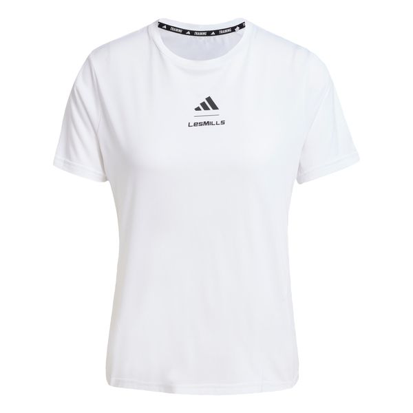 ADIDAS PERFORMANCE ADIDAS PERFORMANCE Tehnička sportska majica 'Adidas x Les Mills'  crna / bijela