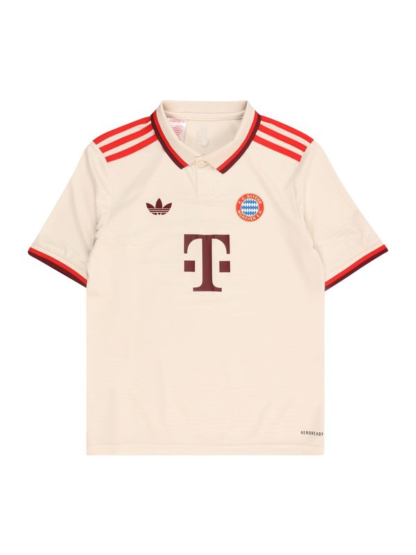 ADIDAS PERFORMANCE ADIDAS PERFORMANCE Tehnička sportska majica 'FC Bayern 24/25'  boja pijeska / plava / crvena / burgund