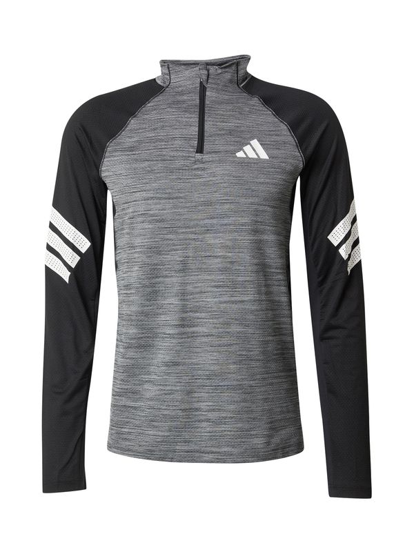 ADIDAS PERFORMANCE ADIDAS PERFORMANCE Tehnička sportska majica 'GYM+'  siva / crna / bijela