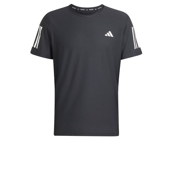 ADIDAS PERFORMANCE ADIDAS PERFORMANCE Tehnička sportska majica 'Own the Run'  crna / bijela
