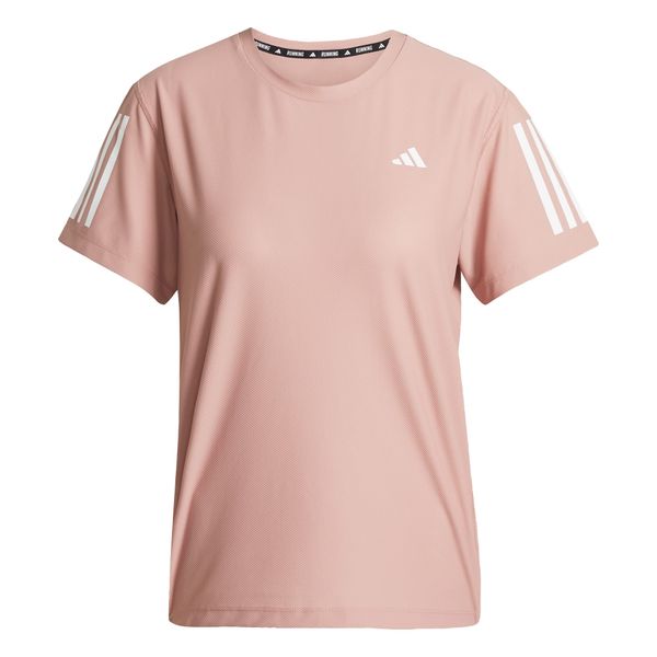 ADIDAS PERFORMANCE ADIDAS PERFORMANCE Tehnička sportska majica 'Own The Run'  pastelno crvena / bijela