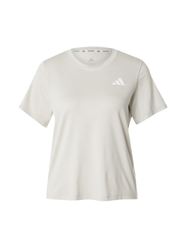 ADIDAS PERFORMANCE ADIDAS PERFORMANCE Tehnička sportska majica  svijetlosiva / bijela