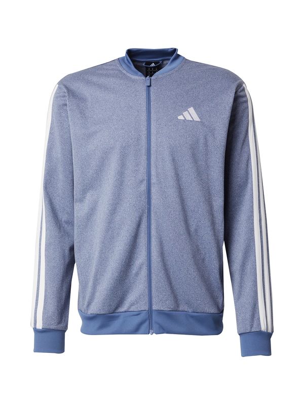 ADIDAS SPORTSWEAR ADIDAS SPORTSWEAR Jakna za vježbanje  plava melange / bijela