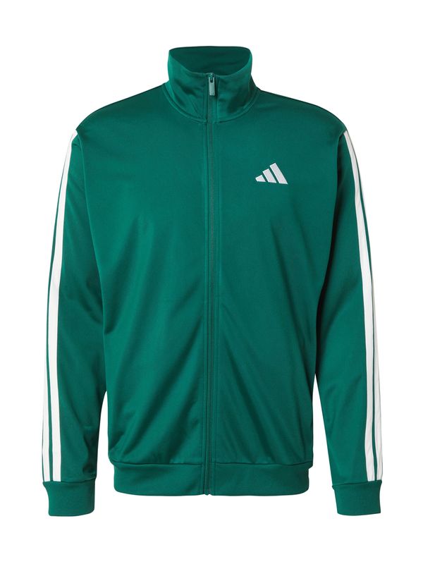 ADIDAS SPORTSWEAR ADIDAS SPORTSWEAR Jakna za vježbanje  smaragdno zelena / bijela