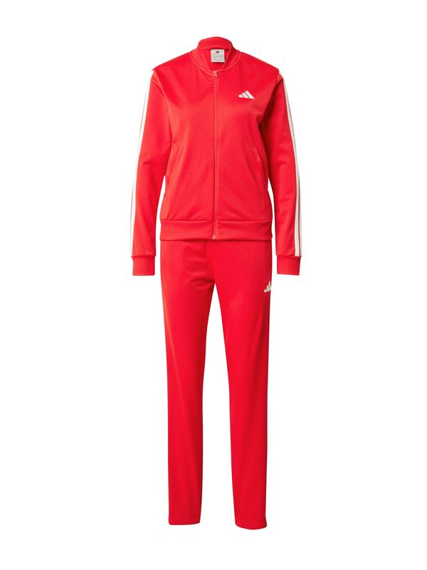 ADIDAS SPORTSWEAR ADIDAS SPORTSWEAR Odjeća za vježbanje 'Essentials'  crvena / bijela