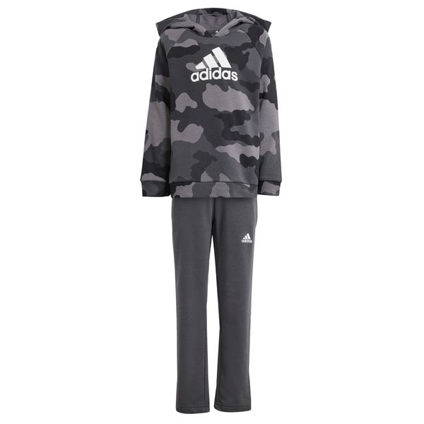 ADIDAS SPORTSWEAR ADIDAS SPORTSWEAR Odjeća za vježbanje 'Essentials'  siva / tamo siva / bijela