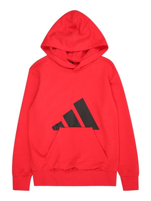 ADIDAS SPORTSWEAR ADIDAS SPORTSWEAR Sportska sweater majica 'Essentials'  crvena / crna