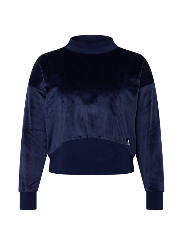 ADIDAS SPORTSWEAR ADIDAS SPORTSWEAR Sportska sweater majica 'Holidayz Cozy Velour '  plava