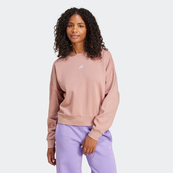 ADIDAS SPORTSWEAR ADIDAS SPORTSWEAR Sportska sweater majica  prljavo roza / bijela