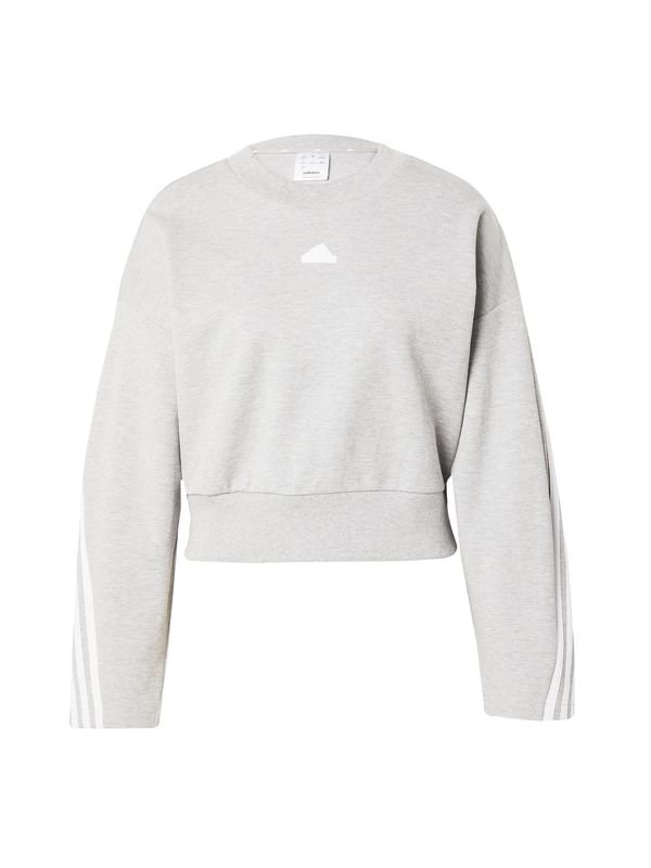ADIDAS SPORTSWEAR ADIDAS SPORTSWEAR Sportska sweater majica  siva melange / bijela