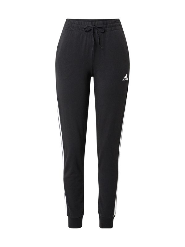 ADIDAS SPORTSWEAR ADIDAS SPORTSWEAR Sportske hlače 'Essentials'  crna / bijela