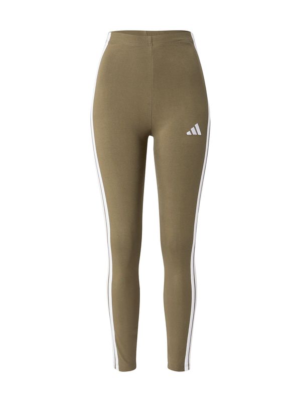 ADIDAS SPORTSWEAR ADIDAS SPORTSWEAR Sportske hlače 'Essentials'  maslinasta / bijela