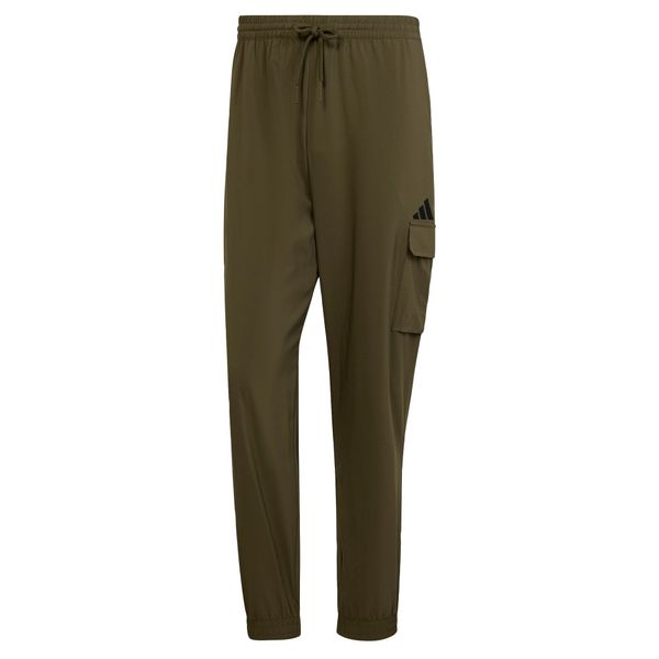 ADIDAS SPORTSWEAR ADIDAS SPORTSWEAR Sportske hlače 'Essentials'  maslinasta / crna