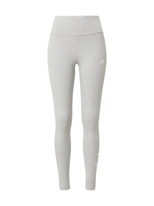 ADIDAS SPORTSWEAR ADIDAS SPORTSWEAR Sportske hlače 'Essentials'  siva melange / bijela