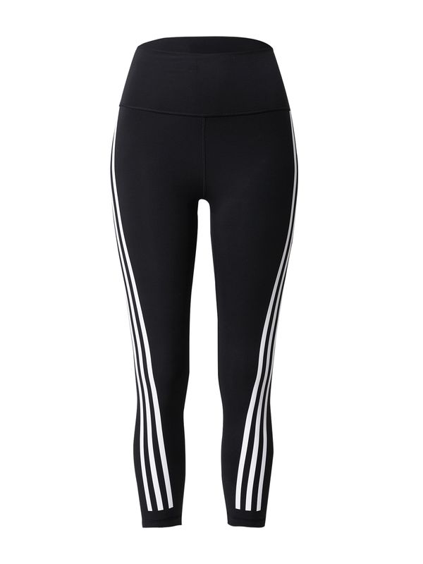 ADIDAS SPORTSWEAR ADIDAS SPORTSWEAR Sportske hlače 'Optime Train Icons'  crna / bijela