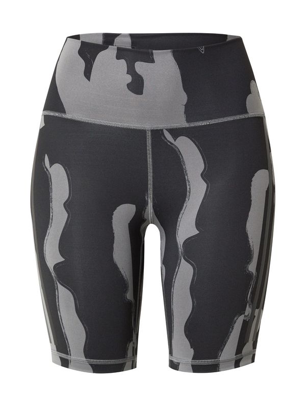 ADIDAS SPORTSWEAR ADIDAS SPORTSWEAR Sportske hlače 'Thebe Magugu Bike'  kameno siva / crna