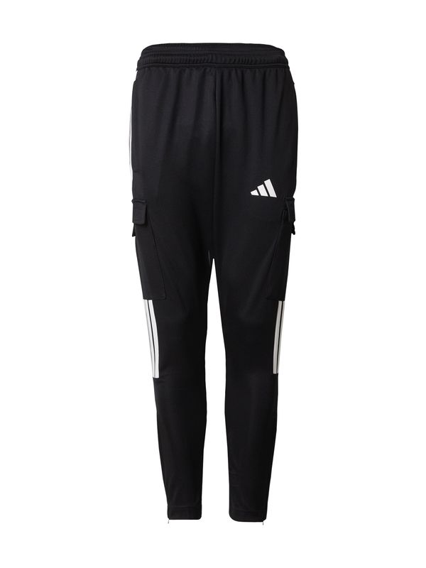 ADIDAS SPORTSWEAR ADIDAS SPORTSWEAR Sportske hlače 'TIRO'  crna / bijela
