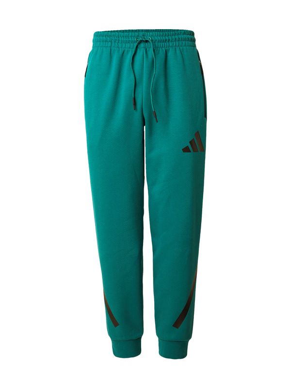 ADIDAS SPORTSWEAR ADIDAS SPORTSWEAR Sportske hlače 'Z.N.E.'  zelena / crna