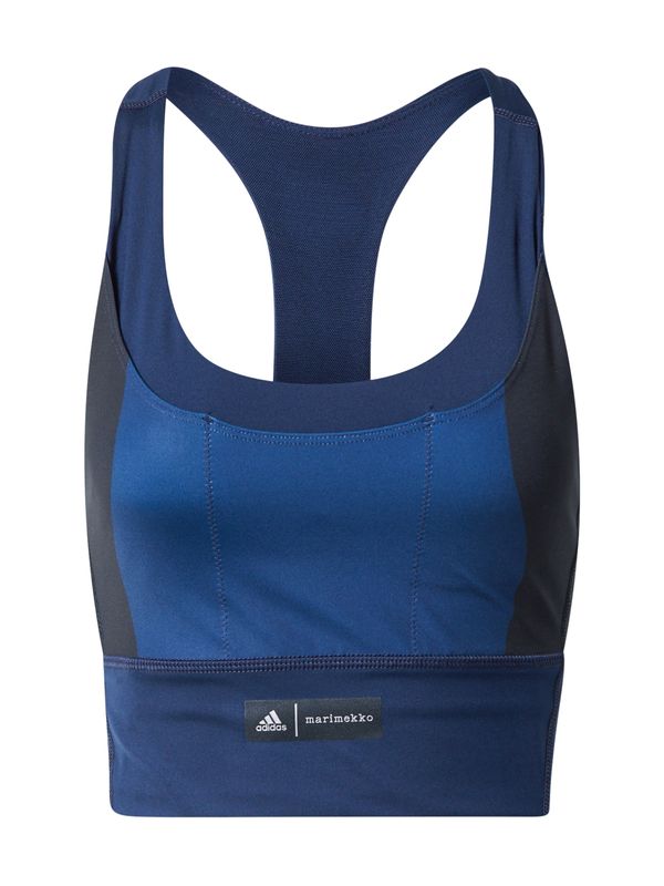 ADIDAS SPORTSWEAR ADIDAS SPORTSWEAR Sportski grudnjak 'Marimekko Medium-Support '  mornarsko plava / kraljevsko plava / bijela