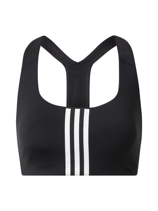 ADIDAS SPORTSWEAR ADIDAS SPORTSWEAR Sportski grudnjak 'Powerimpact'  crna / bijela