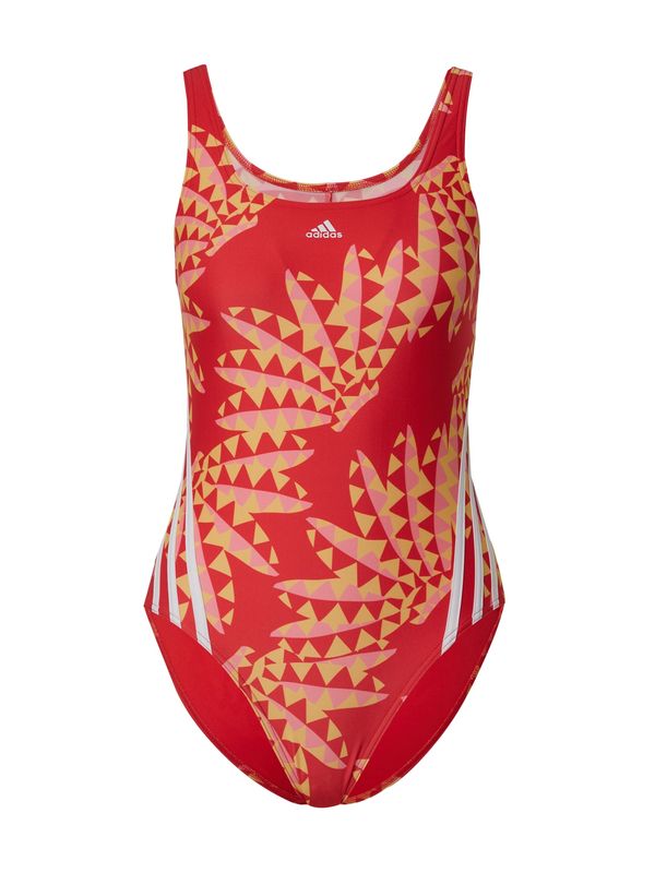 ADIDAS SPORTSWEAR ADIDAS SPORTSWEAR Sportski kupaći kostim 'Farm Rio'  bež / roza / krvavo crvena