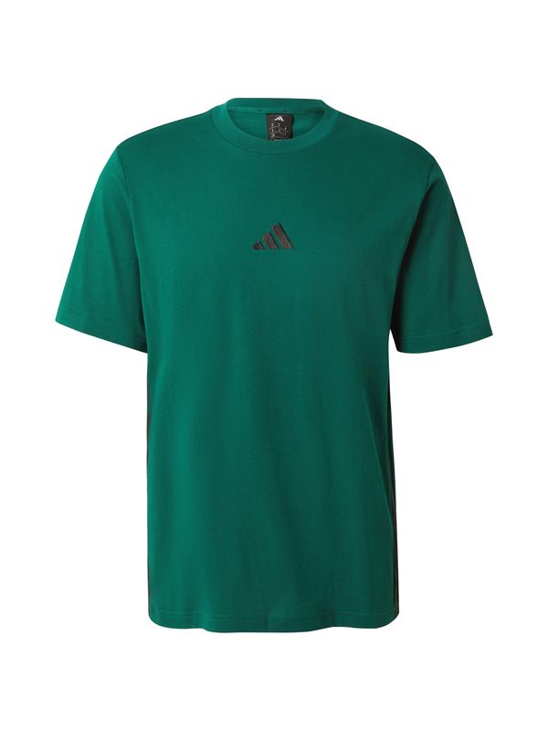 ADIDAS SPORTSWEAR ADIDAS SPORTSWEAR Tehnička sportska majica '3S SJ'  smaragdno zelena / crna