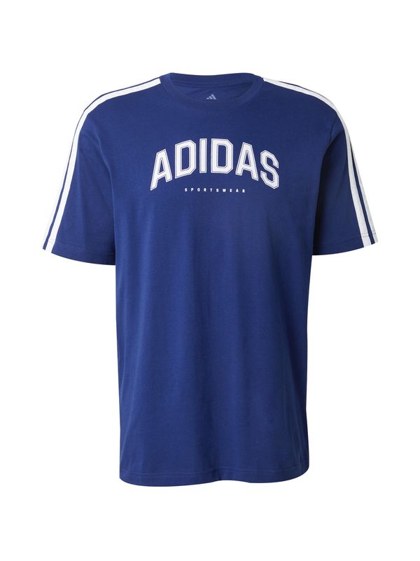 ADIDAS SPORTSWEAR ADIDAS SPORTSWEAR Tehnička sportska majica 'COLLEG'  kobalt plava / bijela