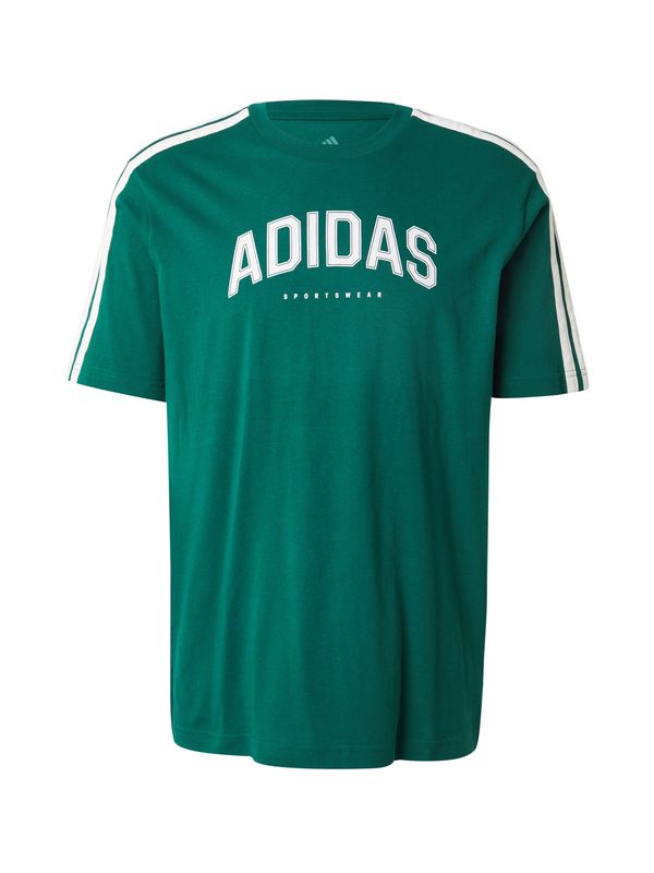ADIDAS SPORTSWEAR ADIDAS SPORTSWEAR Tehnička sportska majica 'COLLEG'  zelena / bijela
