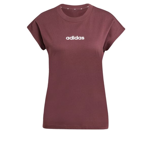 ADIDAS SPORTSWEAR ADIDAS SPORTSWEAR Tehnička sportska majica 'Essentials'  burgund / bijela