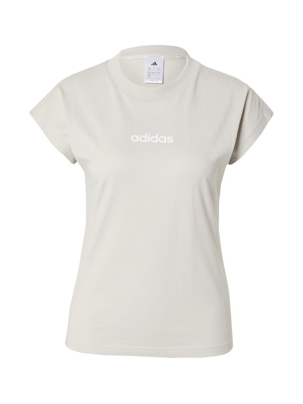 ADIDAS SPORTSWEAR ADIDAS SPORTSWEAR Tehnička sportska majica 'Essentials Linear'  pastelno zelena / prljavo bijela
