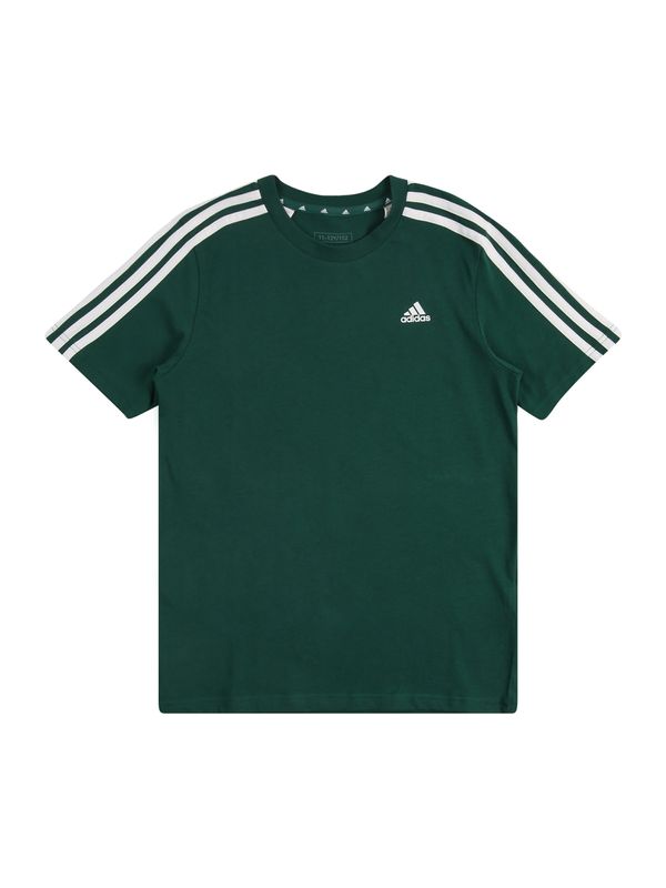 ADIDAS SPORTSWEAR ADIDAS SPORTSWEAR Tehnička sportska majica 'Essentials'  tamno zelena / bijela