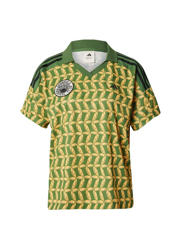 ADIDAS SPORTSWEAR ADIDAS SPORTSWEAR Tehnička sportska majica 'FARM TIRO'  limeta zelena / zelena / crna