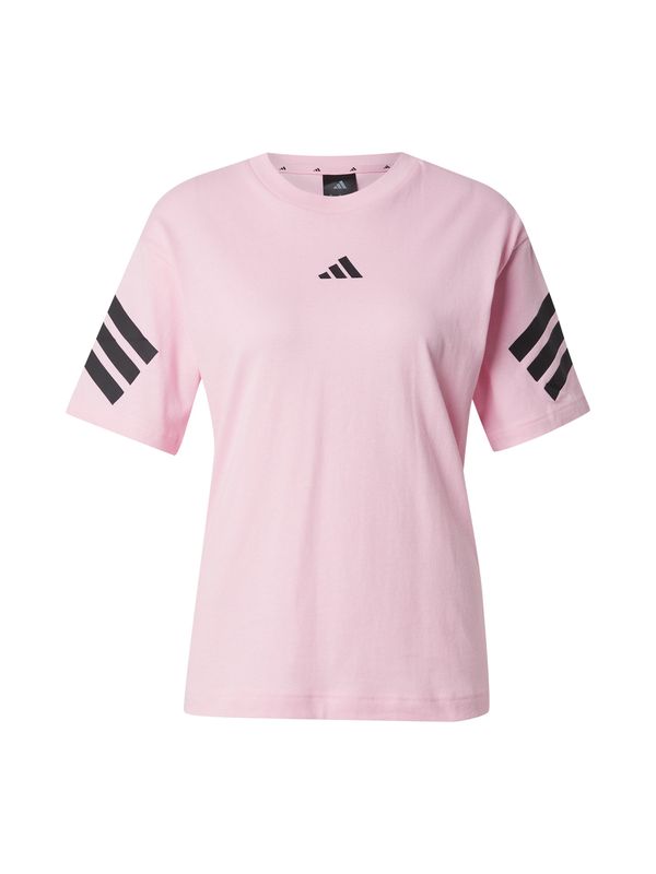 ADIDAS SPORTSWEAR ADIDAS SPORTSWEAR Tehnička sportska majica 'FI 3S'  roza / crna