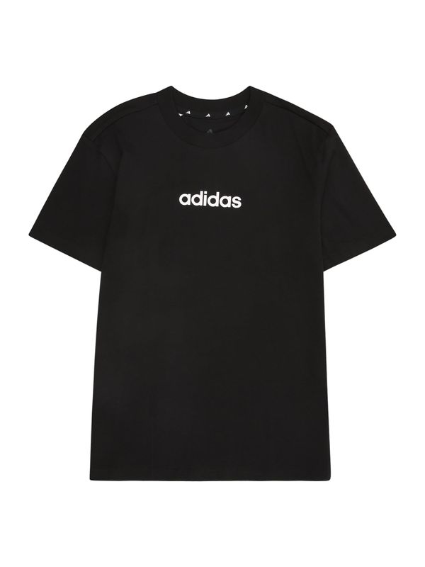 ADIDAS SPORTSWEAR ADIDAS SPORTSWEAR Tehnička sportska majica 'LIN'  crna / bijela
