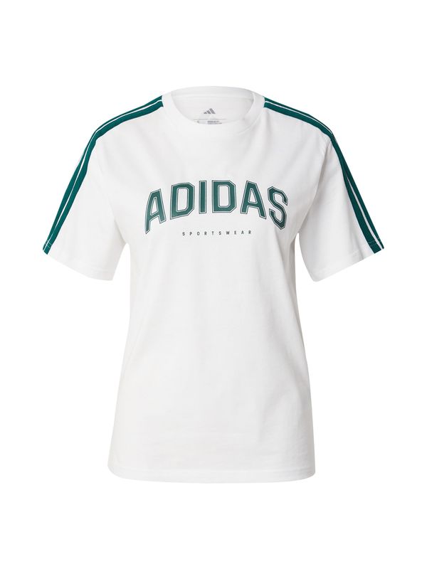 ADIDAS SPORTSWEAR ADIDAS SPORTSWEAR Tehnička sportska majica  tamno zelena / bijela