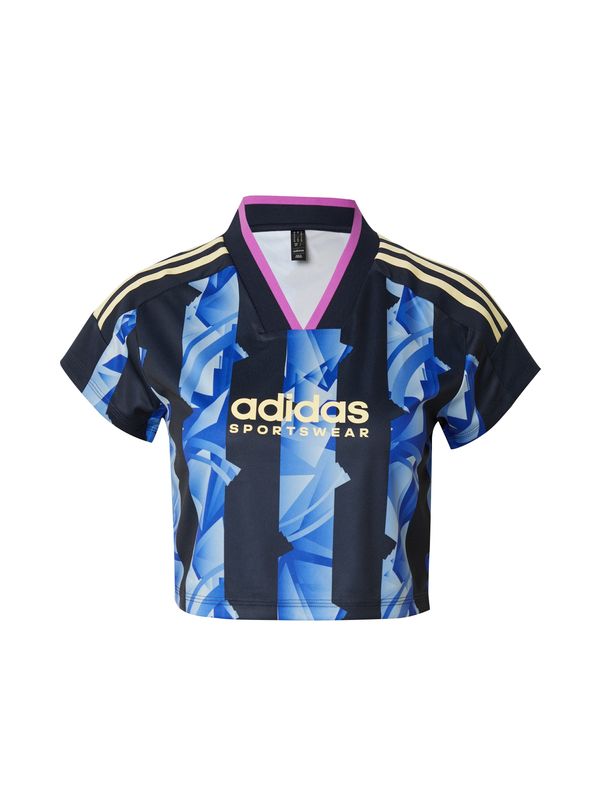 ADIDAS SPORTSWEAR ADIDAS SPORTSWEAR Tehnička sportska majica 'TIRO Q3'  pijesak / plava / orhideja bijela / crna