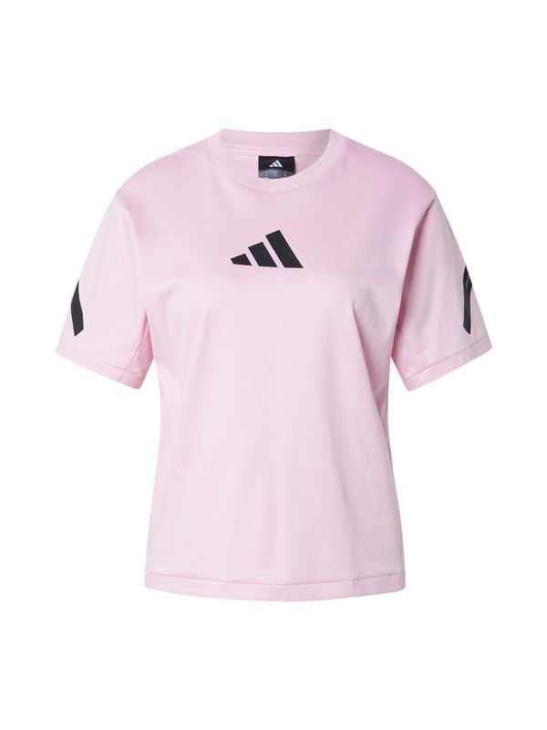 ADIDAS SPORTSWEAR ADIDAS SPORTSWEAR Tehnička sportska majica 'Z.N.E.'  roza / crna