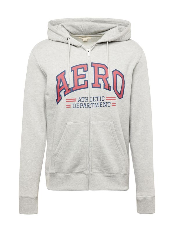 AÉROPOSTALE AÉROPOSTALE Gornji dio trenirke 'ATHLETIC'  morsko plava / siva / klasično crvena